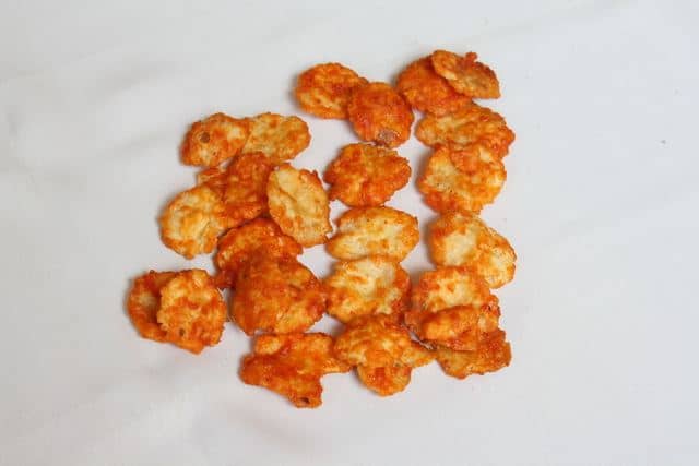 1. Sate Bandeng, 2. Rengginang, 3. Keripik Getas, 4. Ceplis, 5. Emping Menes, 6. Bakso Ikan, 7. Kerupuk Tulang Ikan Bandeng, 8. Gipang, 10. Sambal Buroq