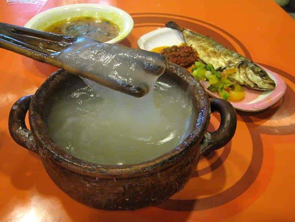 Papeda (Copy), 1. Papeda, 2. Ikan Kuah Pala Banda, 3. Ikan Komu Asar, 4. Nasi Jaha, 5. Nasi Kuning Ikang Telur, 6. Halua Kenari, 7. Kopi Sibu-sibu