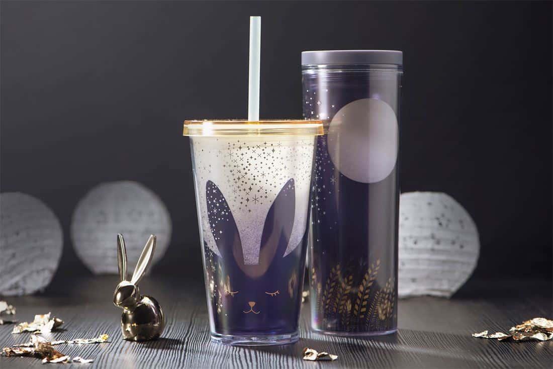 Mid Autumn Festival 2018, 1. Starbucks Indonesia 17th Anniversary, 2. Celestial Siren, 3. Cherry Blossom 2018, 4. Pastel Collection, 5. Collaborates with Alice + Olivia, 6. Mid Autumn Festival 2018, 7. Matryoshka (Rusia), 8. Singapore Exclusive (Cold Tumbler), 9. U.S. Disney Parks, 10. Korea Valentine Pink Cat 2018