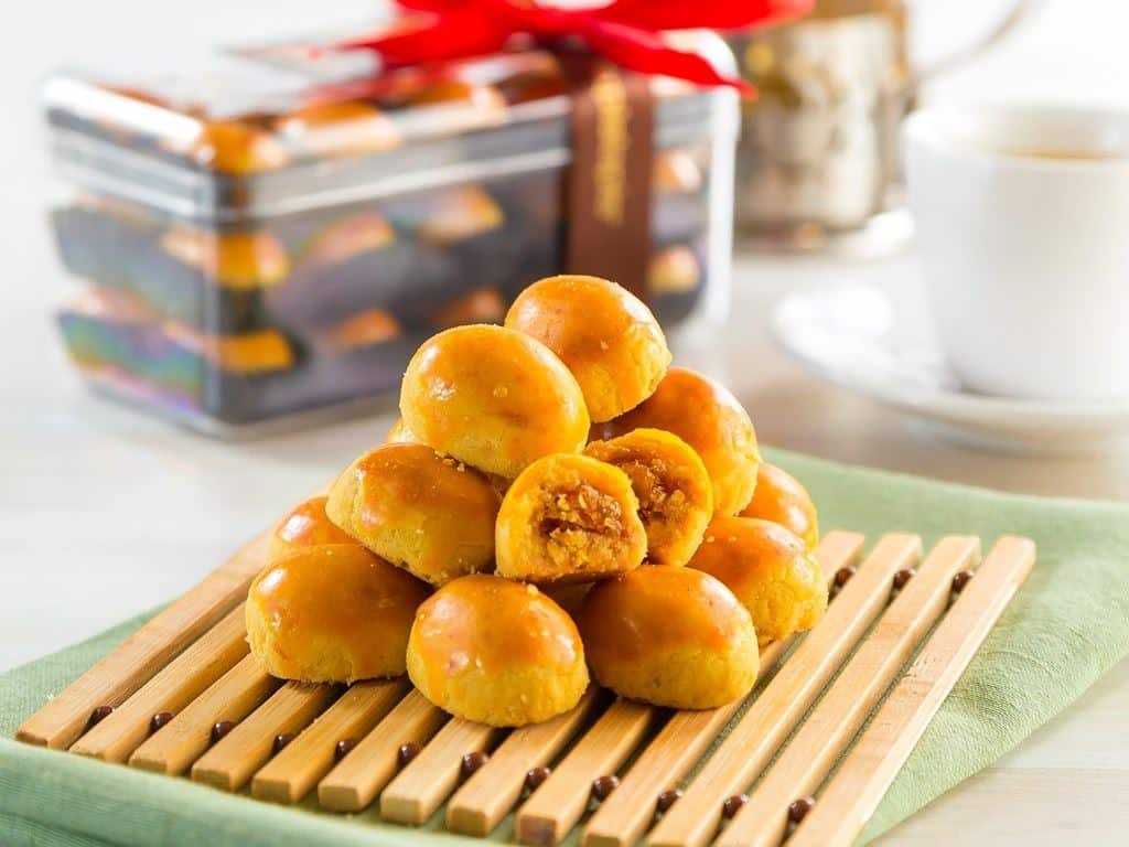 Nastar Belimbing, 1. Belimbing Dewa, 2. Dodol Belimbing, 3. Emping Melinjo, 4. Dodol Jambu Merah, 5. Jus Rumput Laut, 6. Nastar Belimbing, 7. Keripik Tempe, 8. Sirup Belimbing, 9. Biskuit Temma, 10. Jus Lidah Buaya