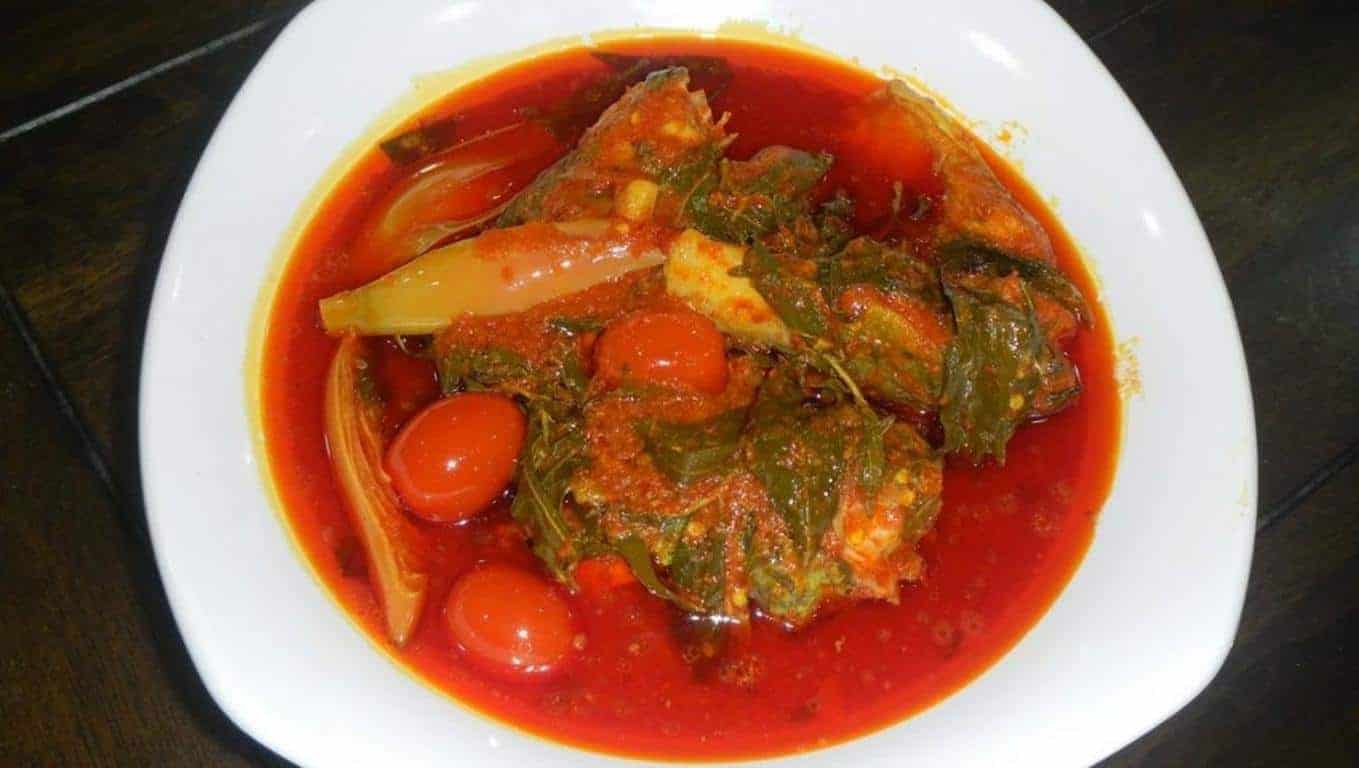 Asam Pedas Baung (Copy), 1. Sop Tunjang, 2. Sop Daging Rusa, 3. Sate Rusa, 4. Gulai Ikan Patin, 5. Asam Pedas Baung, 6. Selais Asap, 7. Mie Lendir, 8. Cencalok (Cincaluk), 9. Lakse, 10. Gonggong