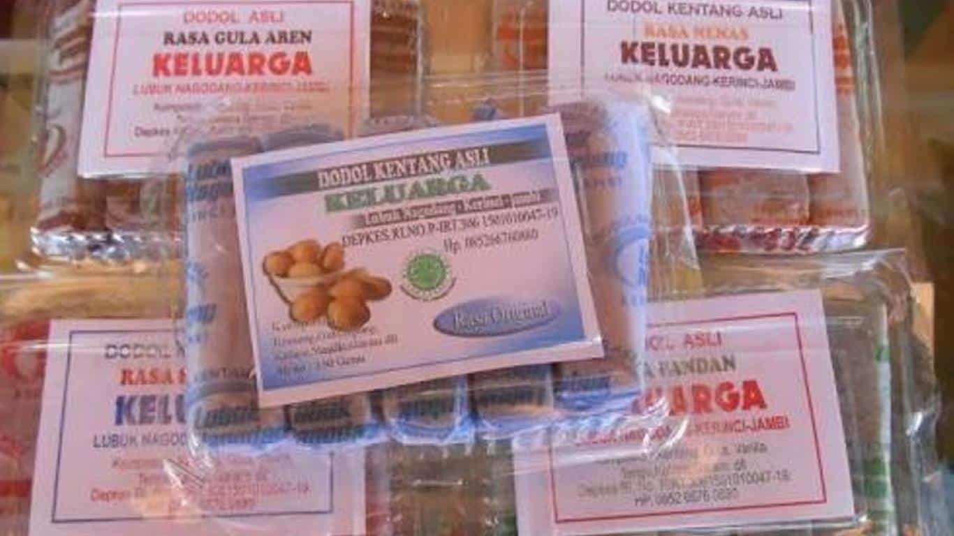 Dodol Kentang (Copy), 1. Duku Kumpeh, 2. Tempoyak Jambi, 3. Dodol Kentang, 4. Dodol Nanas, 5. Kue Srikaya, 6. Bolu Kojo, 7. Kue Padamaran, 8. Pempek, 9. Kopi AAA, 10. Batik Jambi