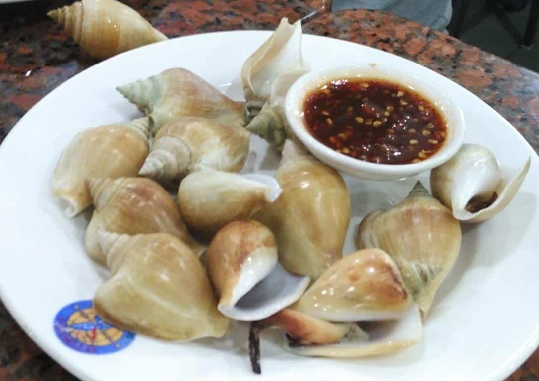 Gonggong (Copy), 1. Sop Tunjang, 2. Sop Daging Rusa, 3. Sate Rusa, 4. Gulai Ikan Patin, 5. Asam Pedas Baung, 6. Selais Asap, 7. Mie Lendir, 8. Cencalok (Cincaluk), 9. Lakse, 10. Gonggong