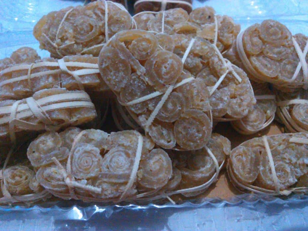 Jubede (Copy), 1. Petis Madura, 2. Kacang Otok, 3. Terasi Macajah, 4. Rengginang Lorjuk, 5. Keripik Tette, 6. Rung Terung, 7. Jubede, 8. Buah Siwalan, 9. Legen, 10. Batik Sumenep