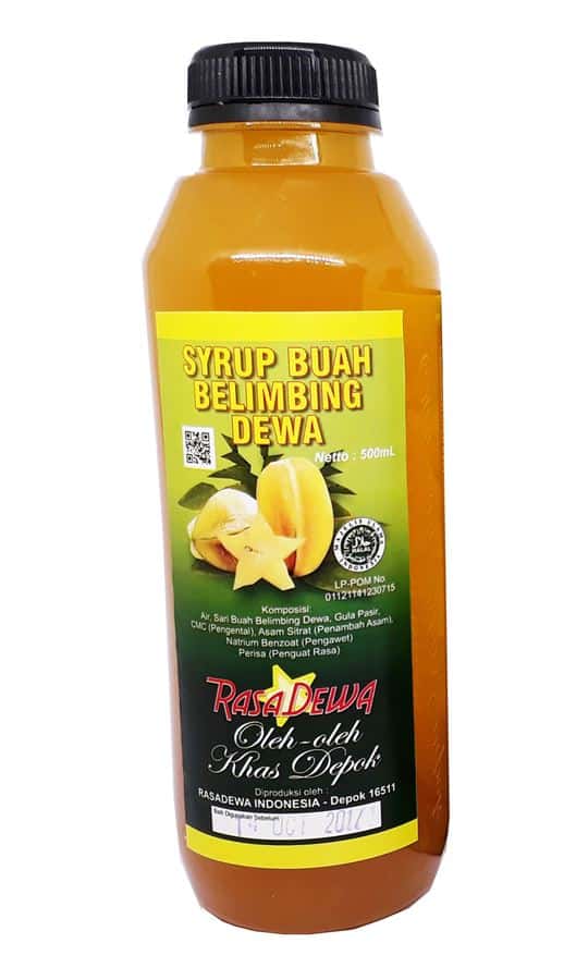Sirup Belimbing, 1. Belimbing Dewa, 2. Dodol Belimbing, 3. Emping Melinjo, 4. Dodol Jambu Merah, 5. Jus Rumput Laut, 6. Nastar Belimbing, 7. Keripik Tempe, 8. Sirup Belimbing, 9. Biskuit Temma, 10. Jus Lidah Buaya