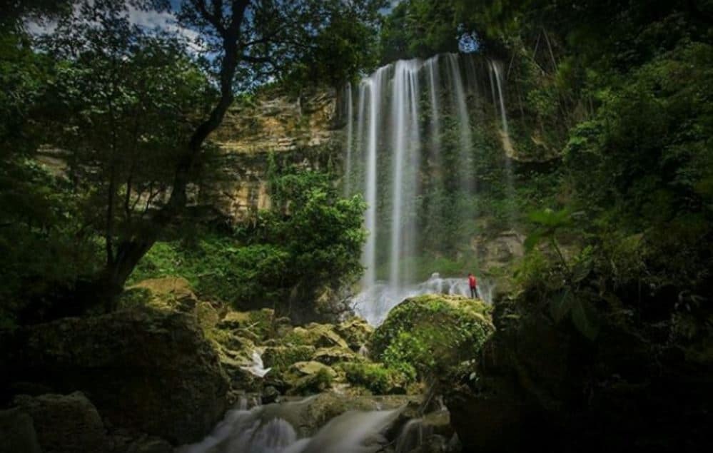 curug sawer, 1. Curug Dengdeng, 2. Curug Cimanintin, 3. Curug Ciparay, 4. Curug Batu Blek, 5. Curug Gado Bangkong, 6. Curug Badak, 7. Curug Sawer