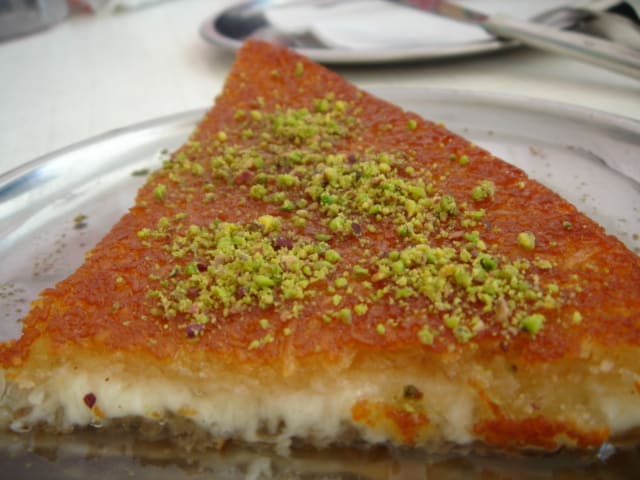 Kunafa, 1. Ful Medammes, 2. Falael, 3. Koshari, 4. Mahshi, 5. Shawarma, 6. Molokhia, 7. Fattah, 8. Roz Bel Laban, 9. Kunafa, 10. Sahlab