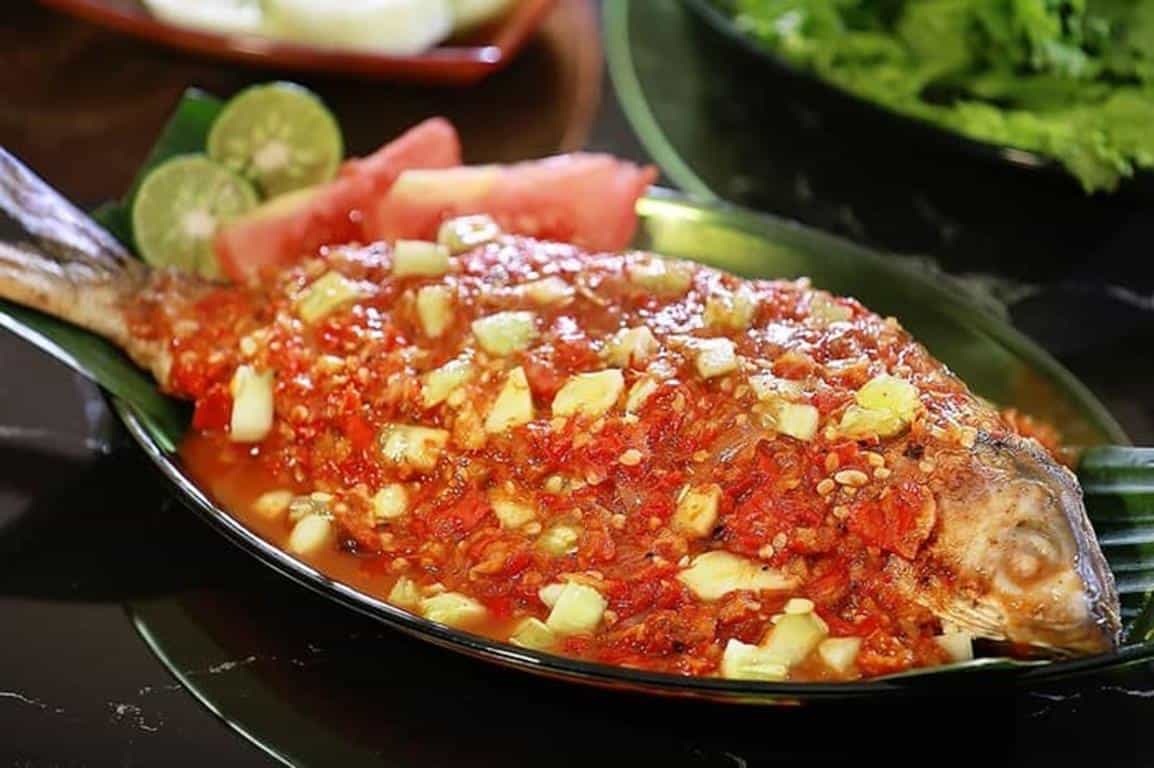 Pecak Bandeng (Copy), 1. Sate Bandeng, 2. Pecak Bandeng, 3. Rabeg, 4. Nasi Bakar Sum-sum, 5. Nasi Belut, 6. Gerem Asem, 7. Pasung Merah, 8. Ketan Bintul, 9. Emping Melinjo, 10. Lepet