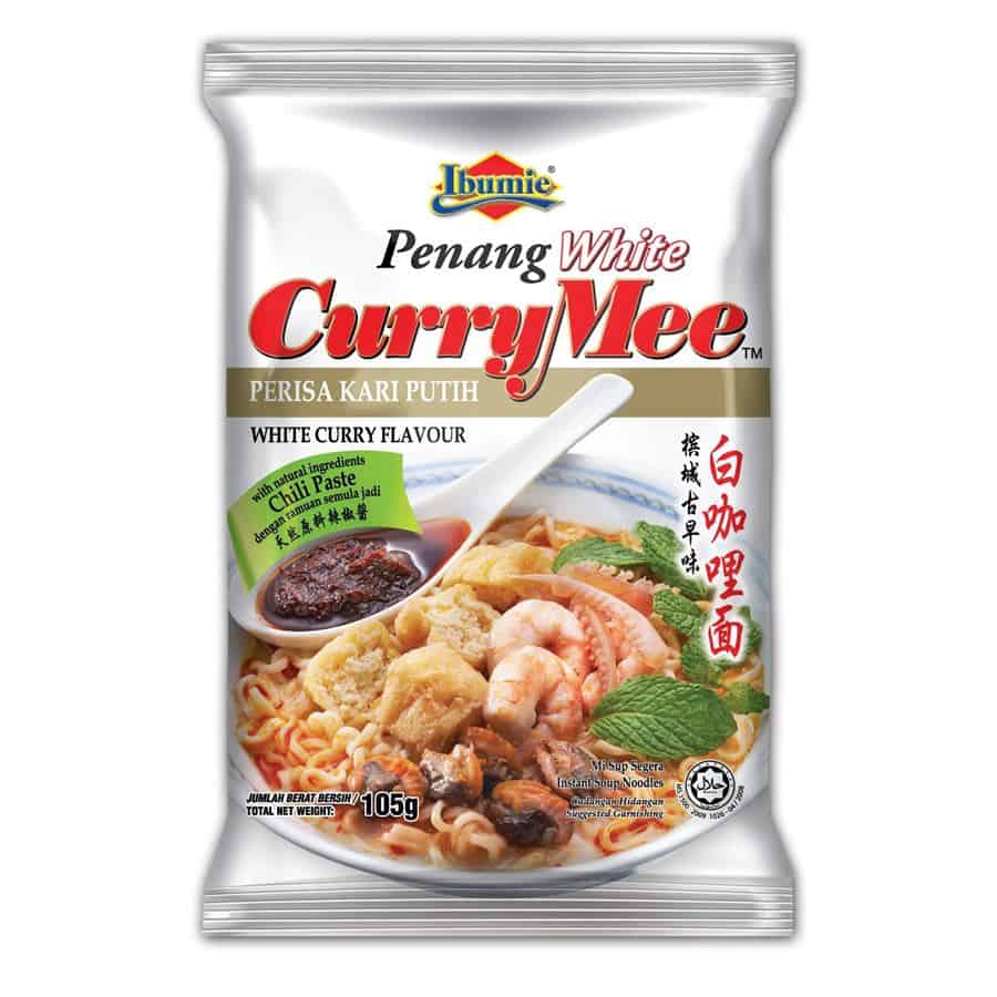 Penang White Curry Mee, 1. Penang White Curry Mee, 2. Tau Sar Piah, 3. Kek Lapis Sarawak, 4. Keropok Lekor, 5. Kuih Kapit, 6. Dodol Malaysia, 7. Roti Jala, 8. Karipap, 9. Maggi Pedas Giler, 10. Apam Balik