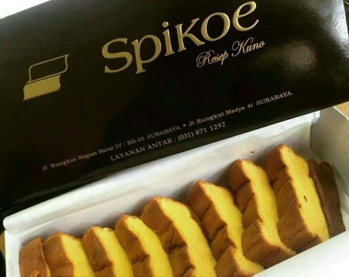 Spikoe Resep Kuno, 1. Toko Oleh-Oleh Panen Raya Surabaya, 2. Toko Bhek Putra, 3. Toko Wisata Rasa, 4. Pasar Turi, 5. Pasar Genteng Baru Surabaya, 6. Sambal Bu Rudy, 7. Sirop Mangrove Bogem, 8. Bunarendang, 9. Spikoe Resep Kuno, 10. Cak Cuk