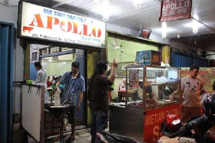 Mi Tiaw Apollo, 1. Bubur Pedas Pa’ Ngah, 2. Pondok Pengkang, 3. Mie Tiaw Apollo, 4. Gleam Café, 5. Ce Hun Tiau Ahui, 6. Polo Mi Tiaw