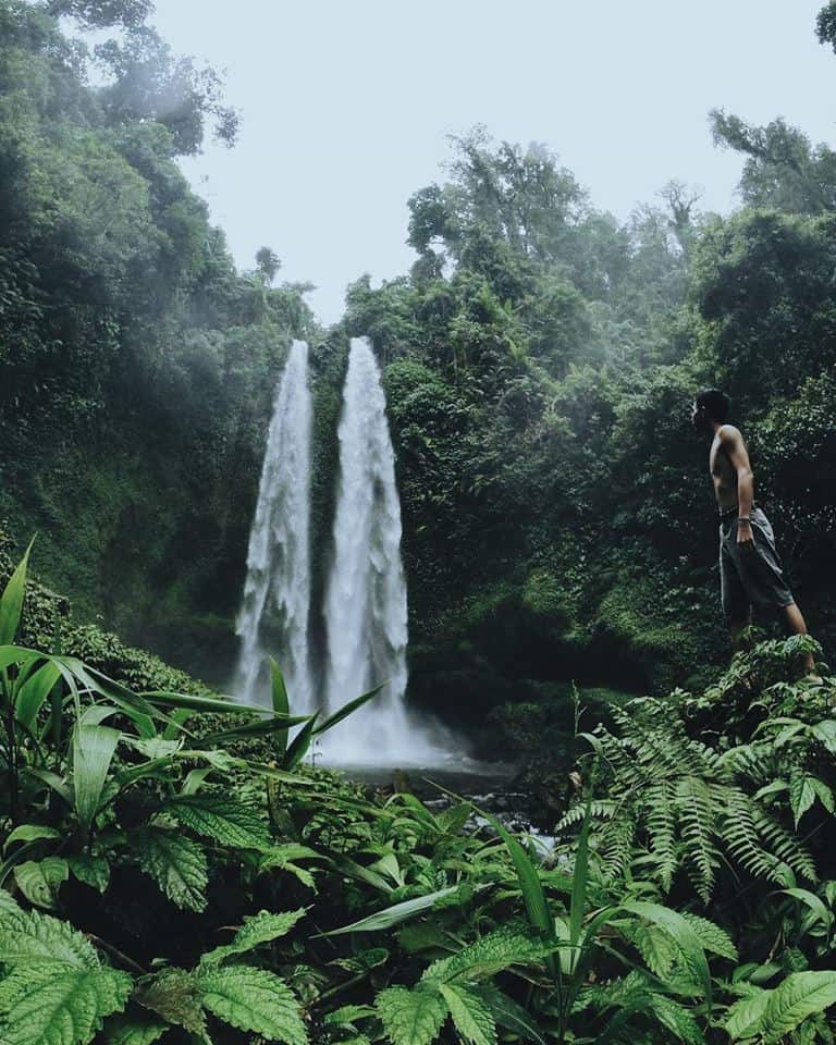 Air Terjun Tiu Teja, 1. Air Terjun Benang Kelambu, 2. Air Terjun Tiu Teja, 3. Air Terjun Tibu Ijo, 4. Air Terjun Tiu Kelep dan Sendang Gile, 5. Air Terjun Tiu Pupas, 6. Air Terjun Batara Lejang, 7. Air Terjun Mangku Sakti, 8. Air Terjun Joben, 9. Air Terjun Jeruk Manis/Air Terjun Jukut, 10. Air Terjun Benang Stokel