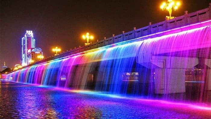 Banpo Bridge Park, 1. Pulau Jeju (Jeju Island), 2. Sky Rose Garden, 3. Pulau Nami, 4. Namsan Tower, 5. Coex Mall, 6. Stadion Olahraga Jamsil, 7. Cheonggyecheon Stream, 8. Lotte World, 9. Banpo Bridge Park, 10. Seoullo 7017
