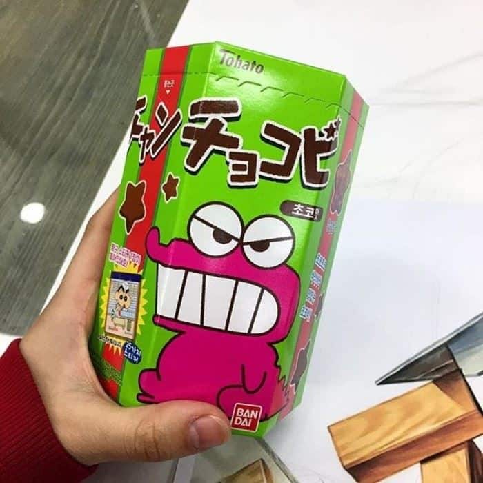 Chocobi, 1. Yokan, 2. Wasanbon, 3. Kit Kat Green Tea, 4. Senbei, 5. Chocobi, 6. Tokyo Banana, 7. Tokyo Nicorin, 8. Tokyo Honey Sugar, 9. Hello Kitty Gaufrette, 10. Hiyoko Sweet (Meika Hiyoko)