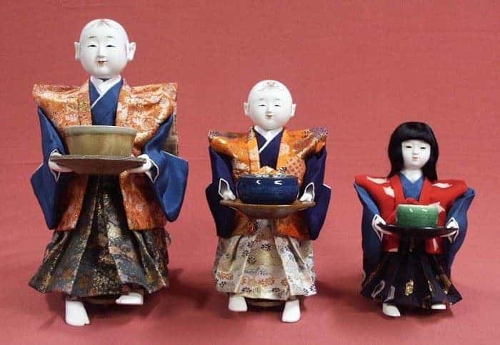 Karakuri, 1. Daruma, 2. Ningyo, 3. Hakata Ningyo, 4. Gosho Ningyo, 5. Hina Ningyo, 6. Teru Teru Bozu, 7. Karakuri, 8. Kokeshi, 9. Musha, 10. Ichimatsu