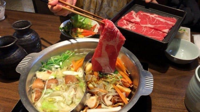 Shabu, 1. Onigiri, 4. Yakiniku, 5. Yakizakana, 6. Shabu, 7. Sukiyaki, 8. Yakitori, 9. Tempura, 10. Chanko Nabe