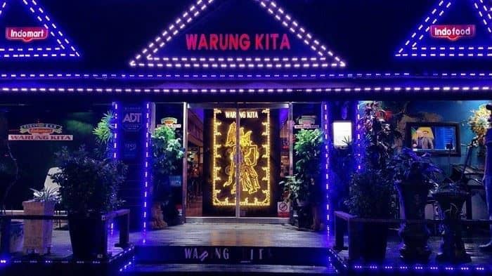 Warung Kita, 1. Warung Pojok, 2. Warung Barokah, 3. Warung Mbok Mumun, 4. Siti Sarah, 5. Bali Bistro, 6. Warung Kita, 7. Warung Batavia, 8. Warung Makan Borobudur, 9. Bali Lilin