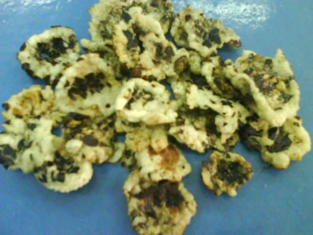 emping tike, 1. Pedesan Entog, 2. Rumbah, 3. Ragit, 4. Emping Tike, 5. Pindang Gombyang Manyung, 6. Blengep Cotot, 7. Burbacek, 8. Geblog, 9. Cimplo, 10. Bubur Glintir