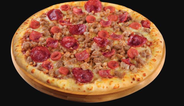 Meatzza Domino's, 1. Pizza, 2. Pasta, 3. Chicken, 4. Menu Lain