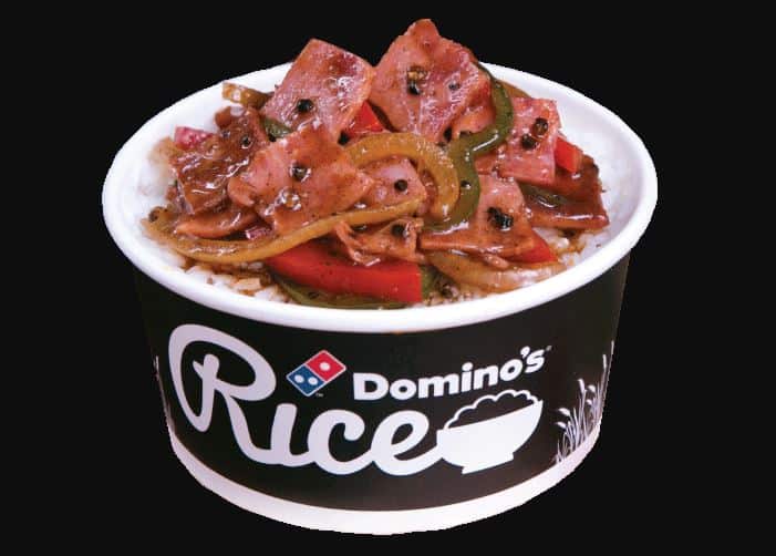 Beef Black Pepper Rice, 1. Pizza, 2. Pasta, 3. Chicken, 4. Menu Lain