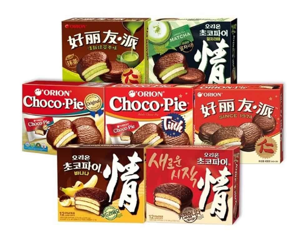 Chocolate Pie (Copy), 1. Keripik Tteokbokki, 2. Ramen Instan Korea, 3. Pringles Potato dengan Varian Rasa yang Unik, 4. Chocolate Pie, 5. Keripik Honey Butter, 6. Almond Honey Butter, 7. Pepero Stick Biscuit, 8. Biji Bunga Matahari Bola Cokelat, 9. Yakult Jelly Yogurt, 10. Camilan Rumput Laut, 11. Brownies MarketO