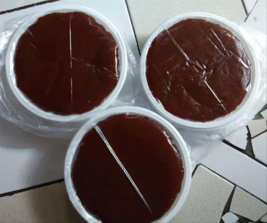 Dodol Betawi, 1. Bandeng Rorod, 2. Gabus Pucung, 3. Dodol Betawi, 4. Kue Rangi, 5. Kue Telur Gabus, 6. Kue Akar Kelapa, 7. Kue Biji Ketapang, 8. Kue Kembang Goyang, 9. Kue Dongkal