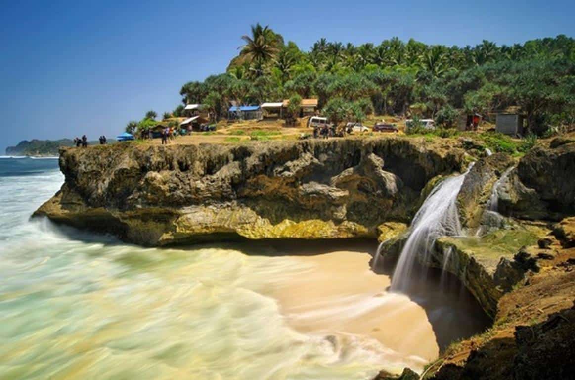 Pantai Banyu Tibo (Copy), 1. Pantai Klayar, 2. Pantai Ngiroboyo, 3. Pantai Buyutan, 4. Pantai Banyu Tibo, 5. Pantai Watu Karung, 6. Pantai Srau, 7. Pantai Ngandul, 8. Pantai Soge, 9. Pantai Kasap, 10. Pantai Karang Bolong