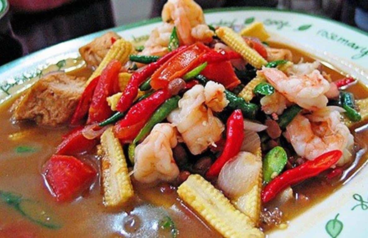 Sayur Gurih Tauco (Copy), 1. Ikan Mas Naniura, 2. Arsik, 3. Sayur Gurih Tauco, 4. Daun Ubi Tumbuk, 5. Mie Gomak, 6. Saksang, 7. Bubur Pedas, 8. Manuk Napinadar, 9. Bika Ambon, 10. Kolak Durian