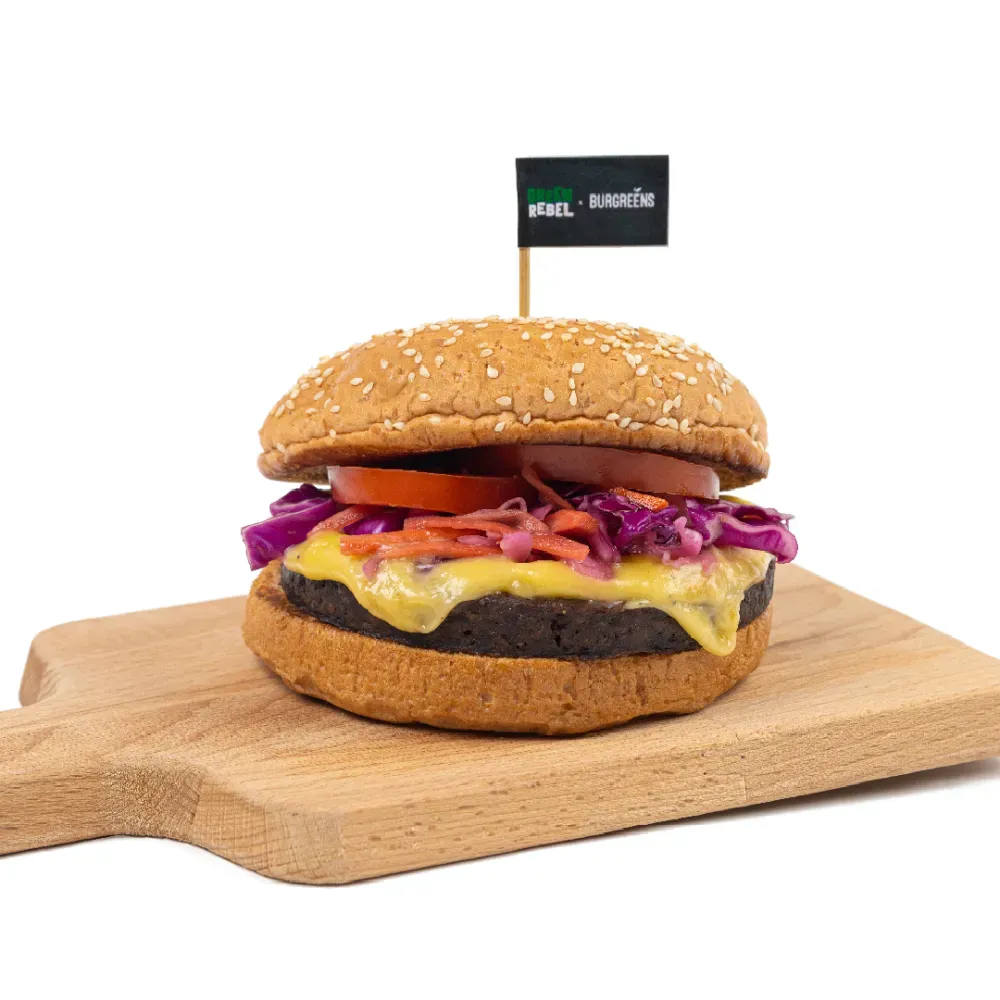 Beefless Cheese Burger