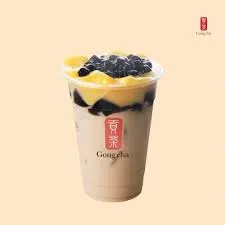 Earl Grey Milk Tea, 1. Earl Grey Milk Tea, 2. Gong Cha Black Forest, 3. Milk Tea with Herbal Jelly, 4. Lemon Juice with White Pearl and Ai-Yu, 5. Gong Cha Alisan Tea, 6. Gong Cha Green Tea, 7. QQ Passion Fruit Green Tea, 8. Brown Sugar Fresh Milk w Pearl, 9. Mango Alisan Tea, 10. Lemon Wintermelon