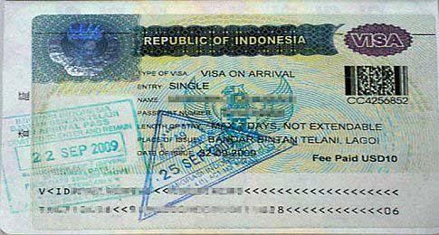1. Visa Turis, 2. Visa on Arrival, 3. Visa Bisnis, 4. Visa Relatives, 5. Visa Kerja, 6. Visa Belajar, 7. Visa Pertukaran Pelajar, 8. Visa Transit, 9. Visa Diplomatik, 10. Visa Corporate