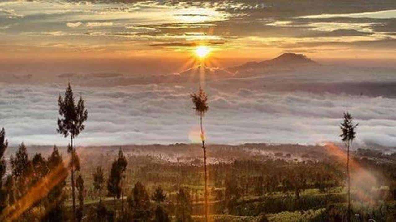 Alam Sewu, 1. Embung Kledung, 2. Hutan Pinus Sigrowong, 3. Posong Kledung, 4. Alam Sewu, 5. Sedengkeng Pass, 6. Mijil Loka, 7. Curug Titang, 8. Bukit Sikendil, 9. Candi Pringapus, 10. Gunung Sindoro