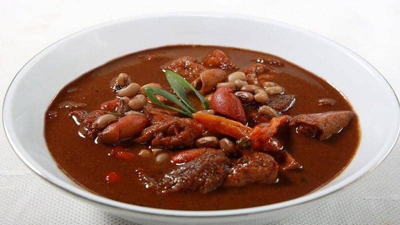 Brongkos, 1. Momoh, 2. Pecel Kembang Turi, 3. Brongkos, 4. Sumpil, 5. Sate Bumbon, 6. Rica-Rica Menthog, 7. Mangut Lele, 8. Soto Dengkul, 9. Bebek Ijo