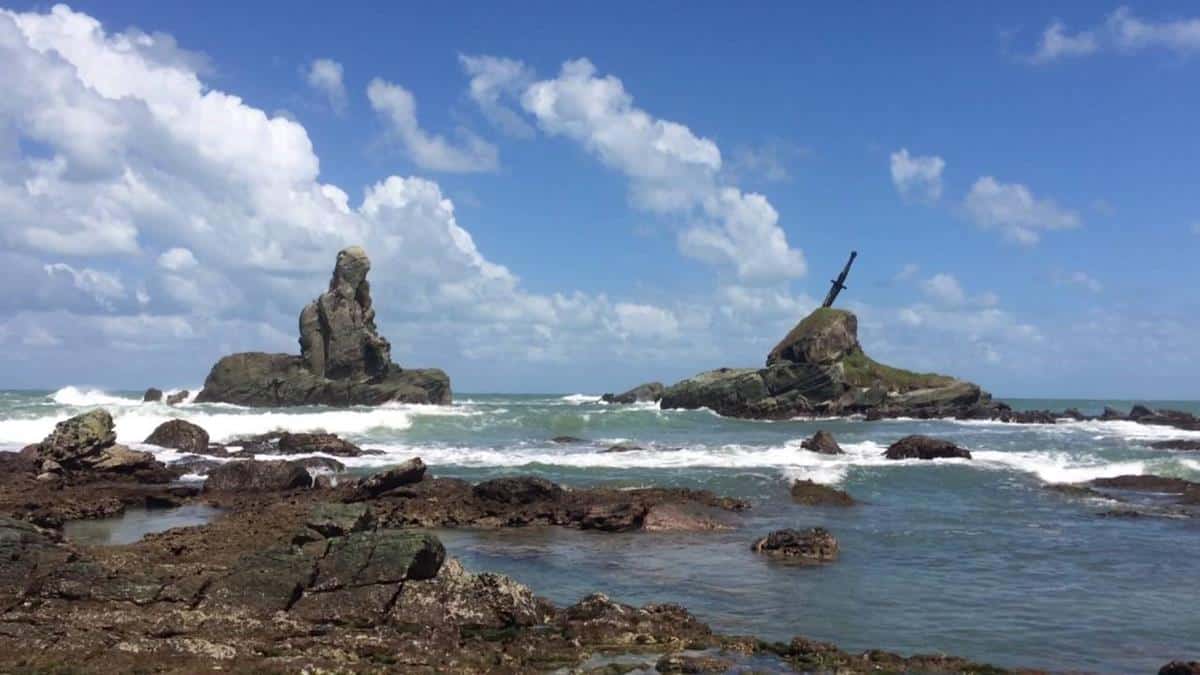 Pantai Permisan, 1. Pantai Jetis, 2. Pantai Nusakambangan, 3. Pantai Indah Widarapayung, 4. Pantai Permisan, 5. Pantai Teluk Penyu, 6. Pantai Karang Pandan, 7. Pantai Kamulyan Cilacap, 8. Pantai Sodong, 9. Pantai Kali Kencana Cilacap, 10. Pantai Kalipat