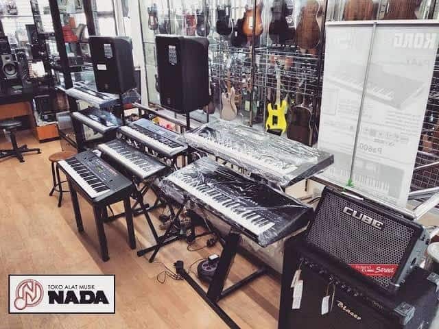 Toko Nada, 1. Braga Music, 2. Tiga Negeri Music House, 3. Sakura Music, 4. Toko Nada, 5. GNA Music, 6. Manson Electronics and Music, 7. A & R Music, 8. Sumber Makmur, 9. POP Music & Sport, 10. Indra Music
