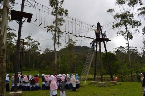Outbound, Wahana &amp; Spot Populer di Ranca Upas, Fasilitas di Ranca Upas Ciwidey, Harga Tiket Masuk &amp; Jam Operasional Ranca Upas, Alamat &amp; Akses Transportasi ke Ranca Upas,  Hotel Sekitar Ranca Upas Ciwidey