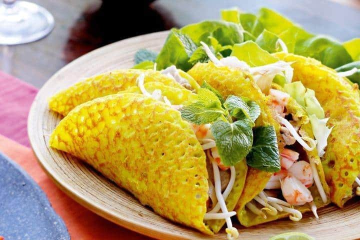 Banh Xeo, 2. Banh Cuon, 3. Gol Cuon, 4. Banh Xeo, 5. Com Tam, 6. Ca Kho To, 8. Banh Mi, 9. Banh Cam, 10. Cà Phê