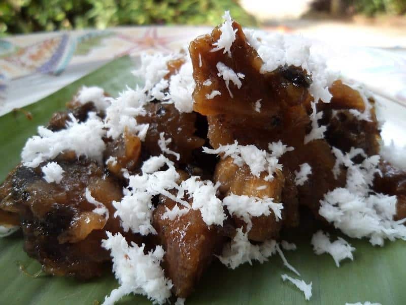 Gathot, 1. Mie Pentil, 2. Mie Des, 3. Mie Lethek, 4. Kue Adrem, 5. Kue Geplak, 6. Gathot, 7. Sate Klathak, 8. Peyek Tumpuk, 9. Gudeg Manggar, 10. Karangan