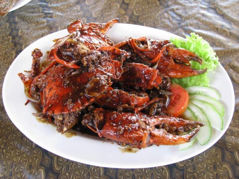 Kepiting Lemburi, 1. Pecak Belut, 2. Nasi Grombyang, 3. Lontong Dekem, 4. Lotek, 5. Kamir, 6. Kraca, 8. Kepiting Lemburi, 9. Tahu Pletok, 10. Bakso Balungan