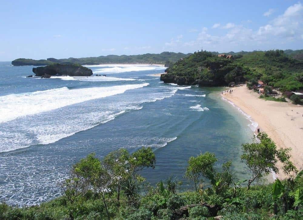 Pantai Kwaru, 1. Pantai Nampu, 2. Pantai Puyangan, 3. Pantai Kwaru, 4. Pantai Sembukan, 5. Pantai Karang Payung, 6. Pantai Banyutowo, 7. Pantai Kali Mirah, 8. Pantai Klotok, 9. Pantai Pringjono