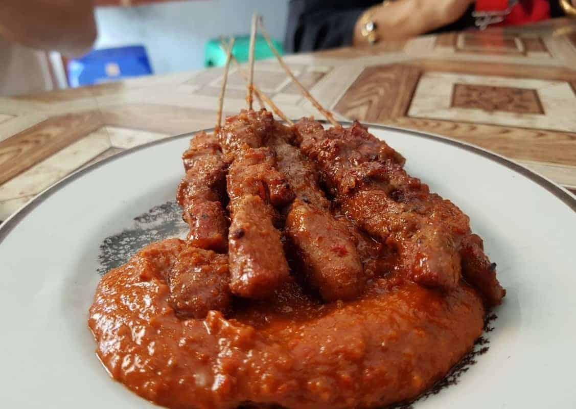 Sate Loso, 1. Pecak Belut, 2. Nasi Grombyang, 3. Lontong Dekem, 4. Lotek, 5. Kamir, 6. Kraca, 8. Kepiting Lemburi, 9. Tahu Pletok, 10. Bakso Balungan