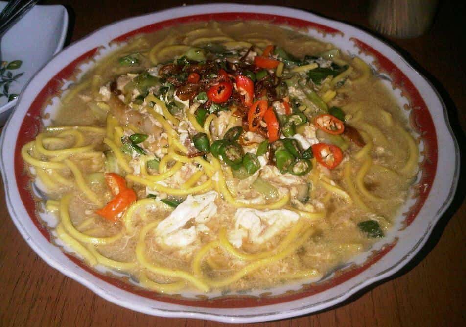 Sego Godog, 1. Mangut Lele, 2. Nasi Lesah, 3. Buntil Daun Talas, 4. Sup Senerek, 5. Kluban, 6. Sego Godog, 7. Bakso Kerikil, 8. Mangut Beong, 9. Opor Enthog, 10. Sego Megono
