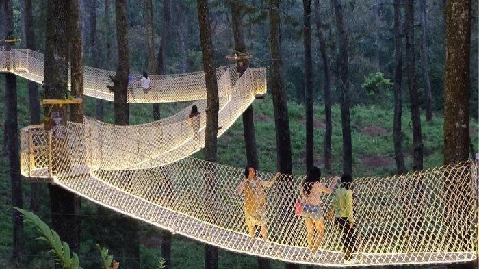 Sky Bridge, Wahana atau Spot Populer di Orchid Forest Cikole, Harga Tiket dan Jam Operasional Orchid Forest , Fasilitas Orchid Forest , Alamat dan Akses Transportasi Orchid Forest, Hotel di Sekitar Orchid Forest Cikole