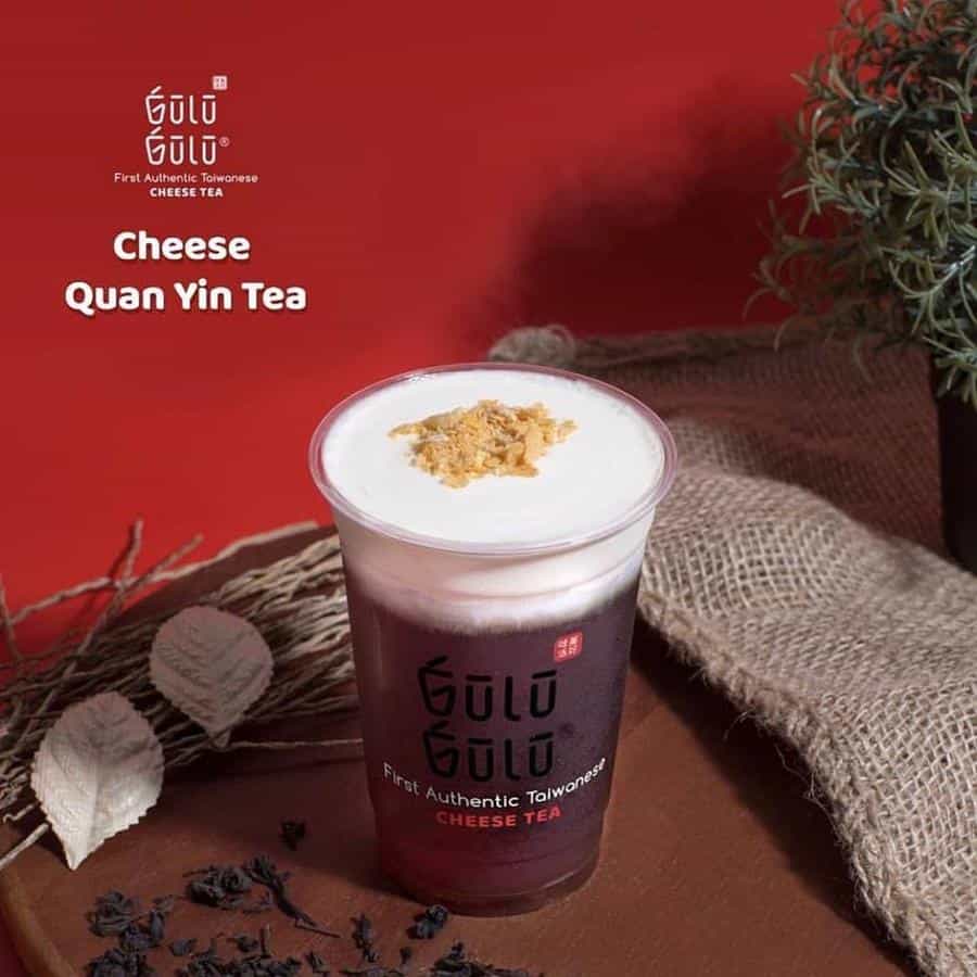 CHEESE QUAN YIN TEA, 1. Cheese Ultimate Dark Choco, 2. Cheese Red Velvet, 3. Brown Slurpy Bobba Cheese Brulee, 4. Cheese Black Sakura Tea, 5. Umami Matcha Coffee, 6. Cheese White Blossom Tea, 7. Cheese Quan Yin Tea, 8. Hong Kong Style Hou Pang, 9. Cheese Taiwanese Pineapple Tea, 10. Fruity Milk Tea, 1. Santa In the Snow Ho!, 2. Rainbow Cheese Cake, 10. Guluvita