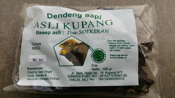 Dendeng Sapi, 1. Daging Se’i, 2. Abon Sapi, 3. Sambal Lu’at, 4. Jagung Titi, 5. Dendeng Sapi, 6. Keripik Paru, 7. Kopi Flores, 8. Manisan Buah Asam, 9. Tas Tenun, 10. Kain Tenun