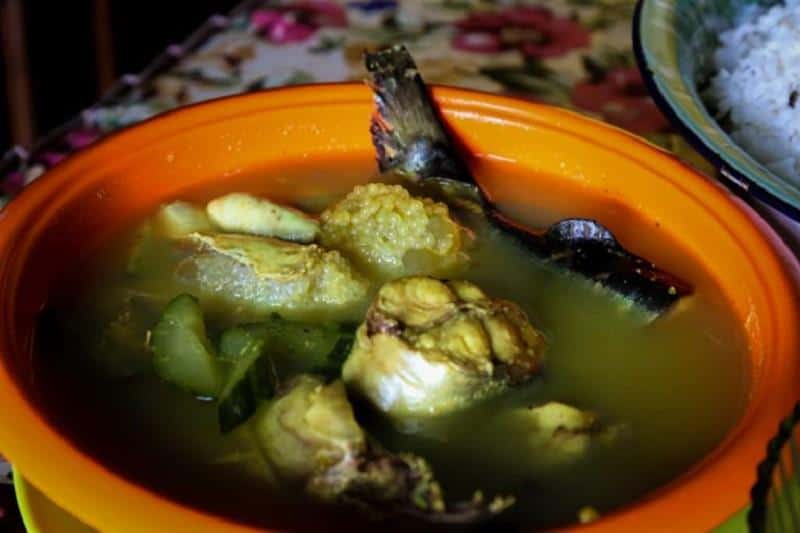 Kelo Mrico, 1. Lontong Tuyuhan, 2. Sate Srepeh, 3. Kelo Mrico, 4. Urap Latoh, 5. Asem-Asem Sapi, 6. Soto Rembang, 7. Telur Rajungan, 8. Sayur Mangut, 9. Jadah, 10. Dumbeg