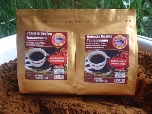 Kopi Robusta Gesing, 1. Mendut, 2. Lento, 3. Bajingan, 4. Ndas Borok, 5. Balung Kuwuk, 6. Tiwul, 7. Ketan Gudig, 8. Kopi Robusta Gesing, 9. Entho Cothot, 10. Jadah