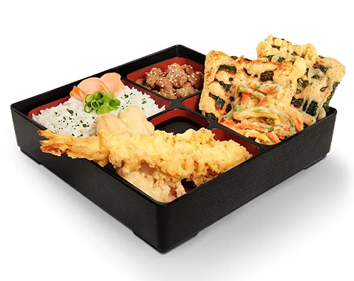 bento a_, 1. Niku Udon, 2. Hokkaido Miso Udon, 3. Jigoku Kara Udon, 4. Beef Abura Udon, 5. Zaru Udon, 6. Chicken Katsu Curry Udon, 7. Beef Curry Udon, 8. Kitsune Udon, 9. Spicy Tori Baitan Udon, 10. Tendon Rice, 11. Sukiyaki Beef Rice, 12. Beef Carbonara Udon, 13. Bento Box, 14. Marugame Ice Cream, 15. Aneka Tempura