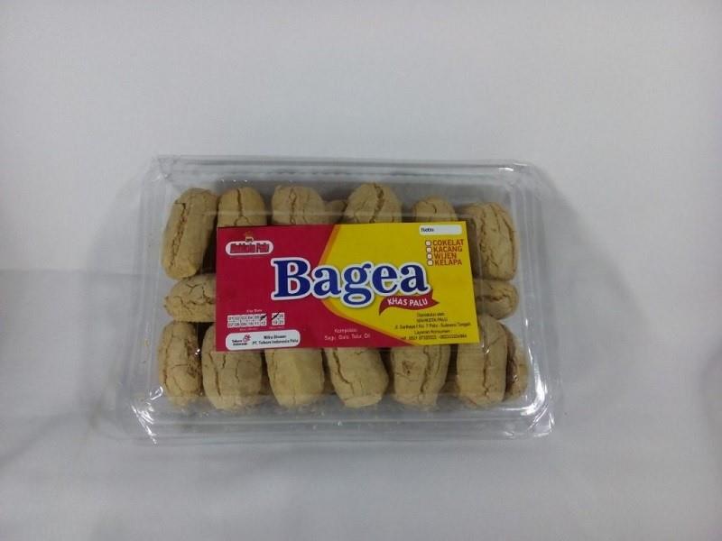 Bagea, 1. Kacang Goyang, 2. Sambal Ikan Roa, 3. Keripik Pisang Donggala, 4. Keripik Buah Naga, 5. Keripik Paru Rica-Rica, 6. Bagea, 7. Olahan Daun Kelor, 8. Cokelat Banua, 9. Kopi Jahe Sofie, 10. Bawang Goreng Palu