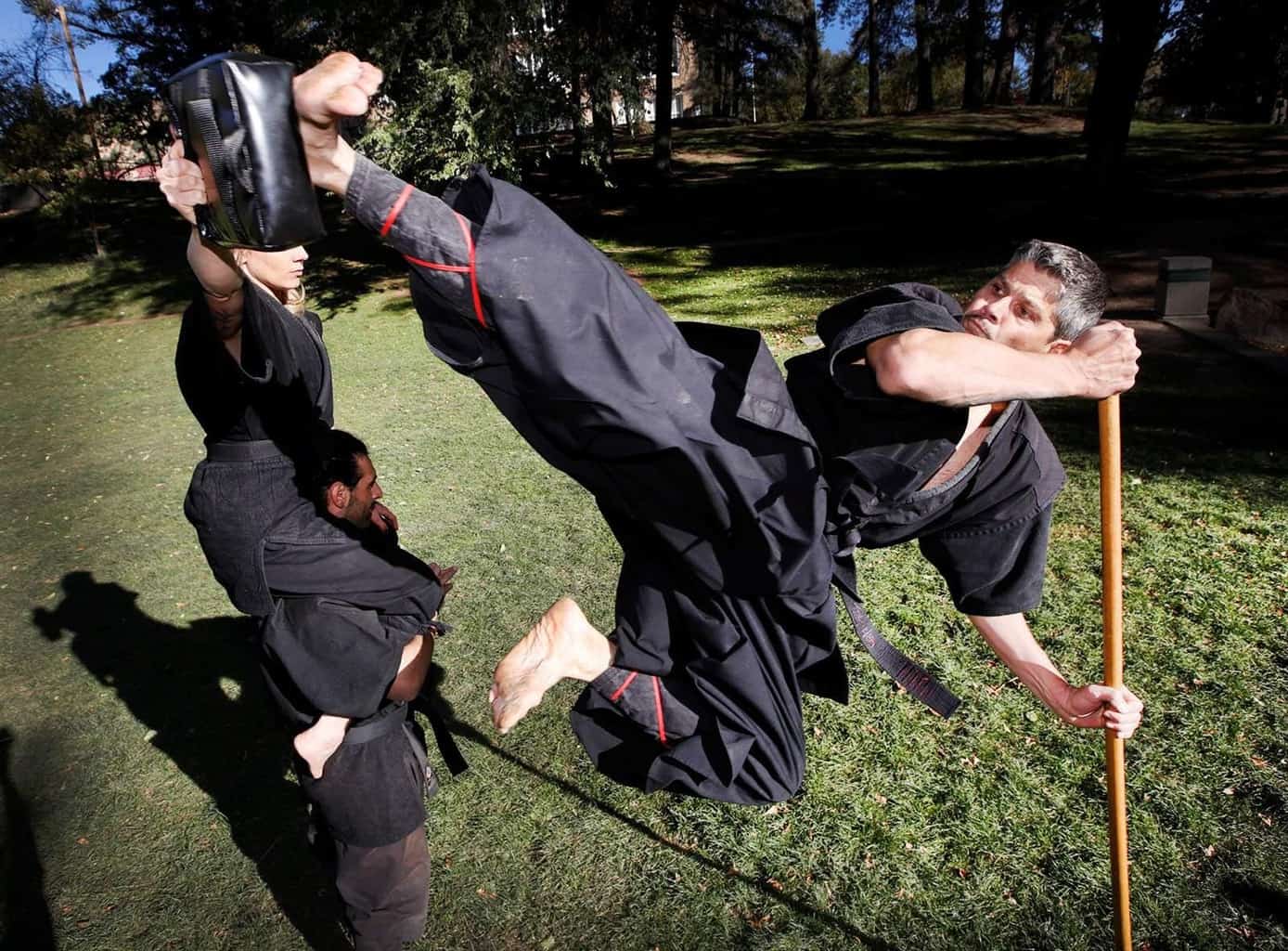 Ninjutsu, 2. Aikido, 3. Ninjutsu, 4. Kendo, 5. Kyudo, 6. Shorinji Kempo, 7. Yabusame, 8. Taido, 9. Iaido
